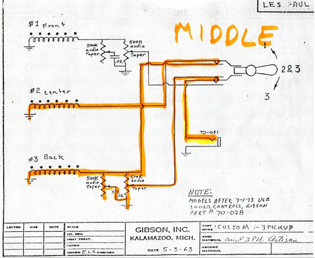 Vintage Wiring - 3 Pickup Custom